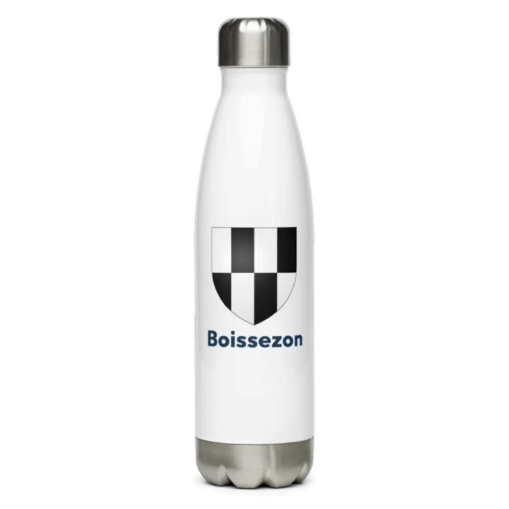 Gourde inox blason de Boissezon