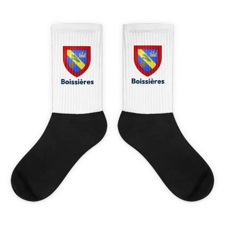 Chaussettes — blason de Boissières
