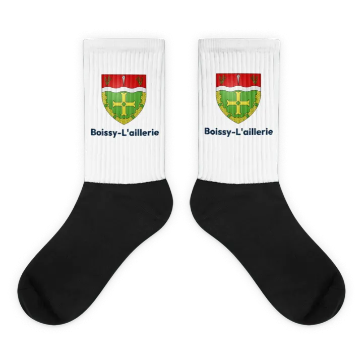 Chaussettes — blason de Boissy-l'Aillerie