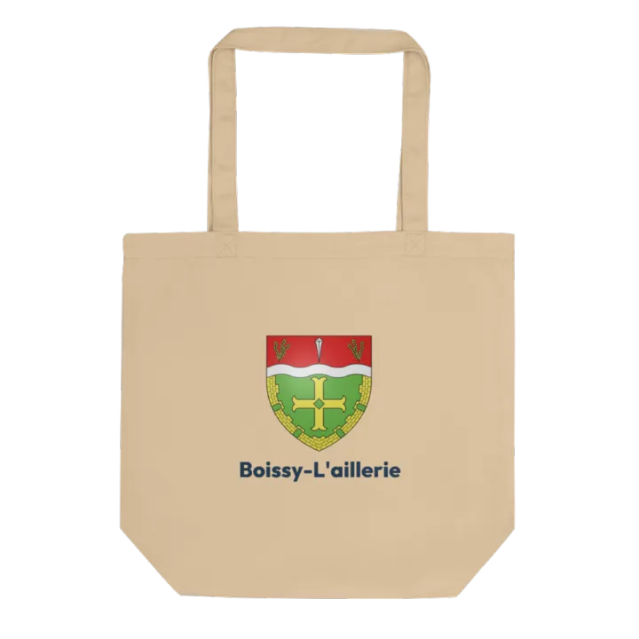 Tote bag coton bio — blason de Boissy-l'Aillerie