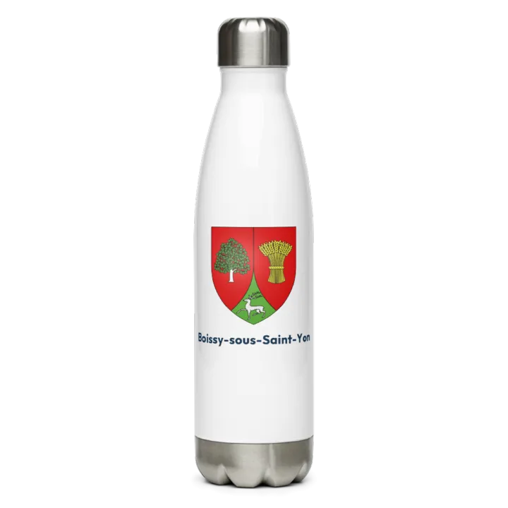 Gourde inox blason de Boissy-sous-Saint-Yon