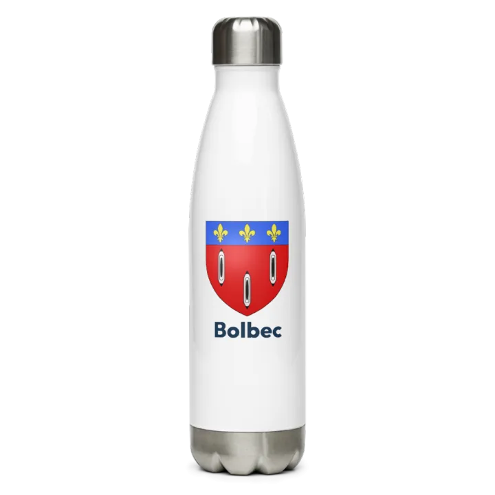 Gourde inox blason de Bolbec