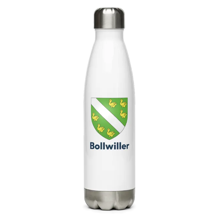 Gourde inox blason de Bollwiller