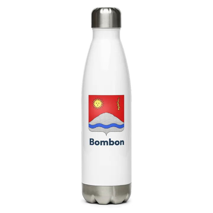 Gourde inox blason de Bombon