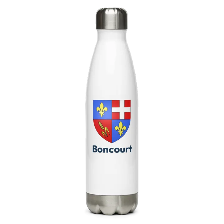 Gourde inox blason de Boncourt