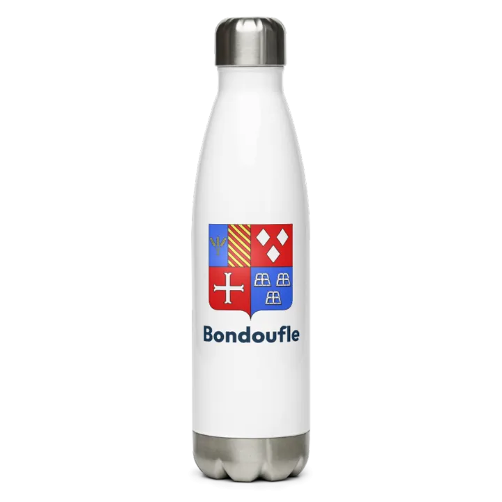 Gourde inox blason de Bondoufle