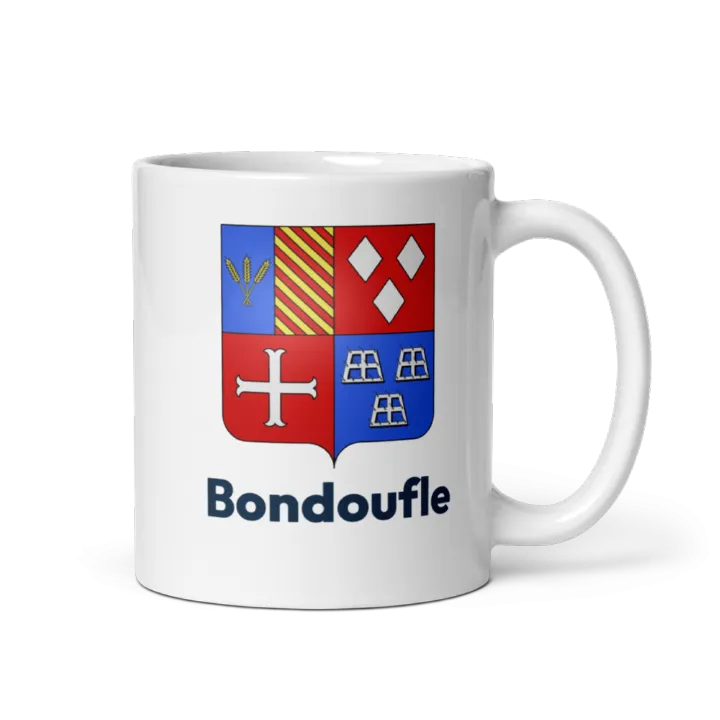 Mug blason de Bondoufle
