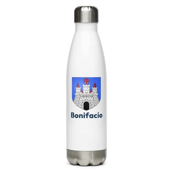 Gourde inox blason de Bonifacio