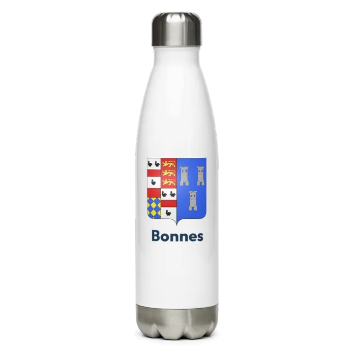 Gourde inox blason de Bonnes
