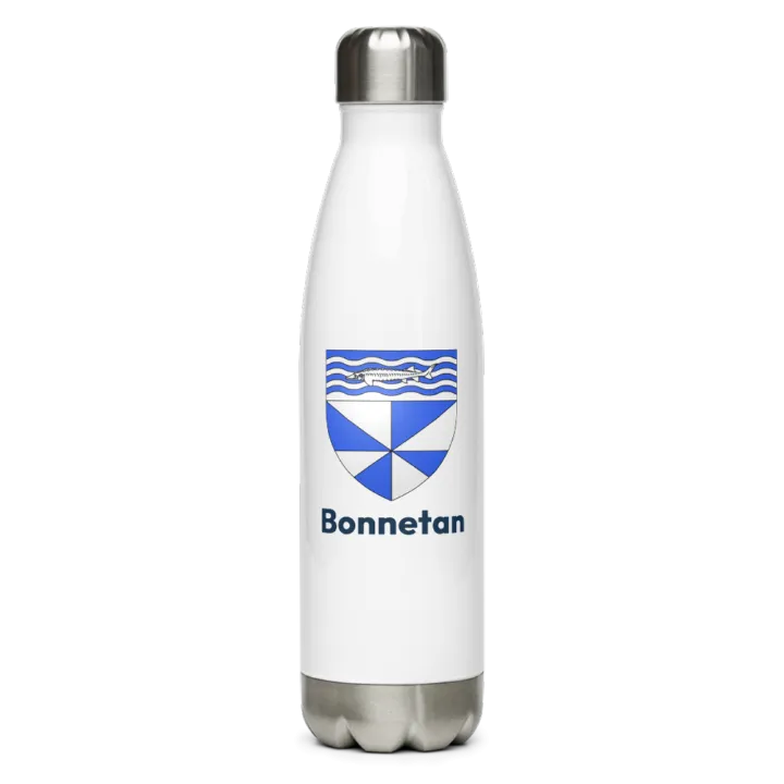 Gourde inox blason de Bonnetan