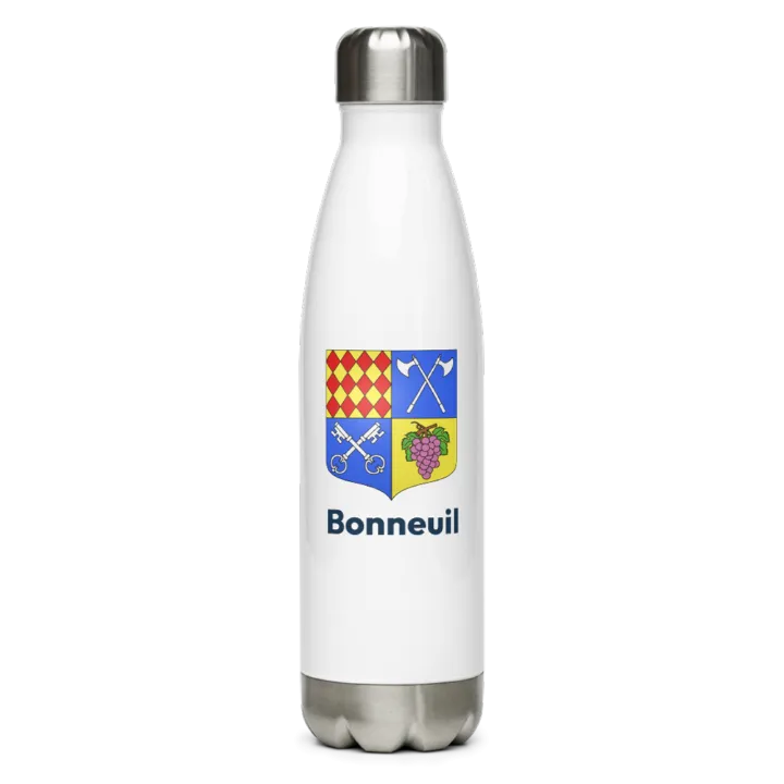Gourde inox blason de Bonneuil