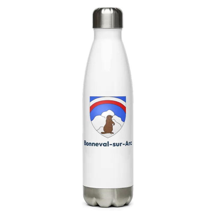 Gourde inox — blason de Bonneval-sur-Arc