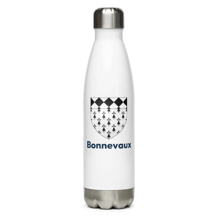 Gourde inox blason de Bonnevaux