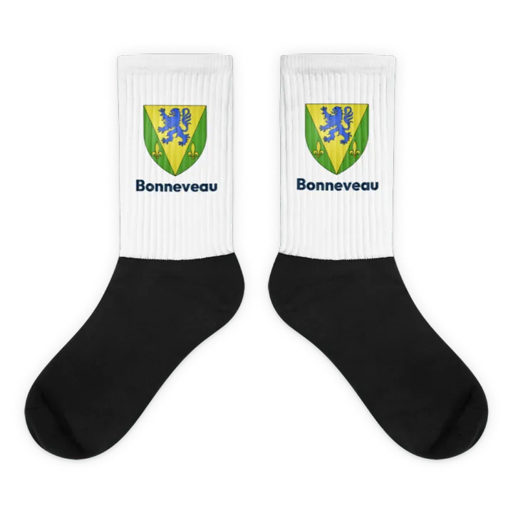 Chaussettes — blason de Bonneveau