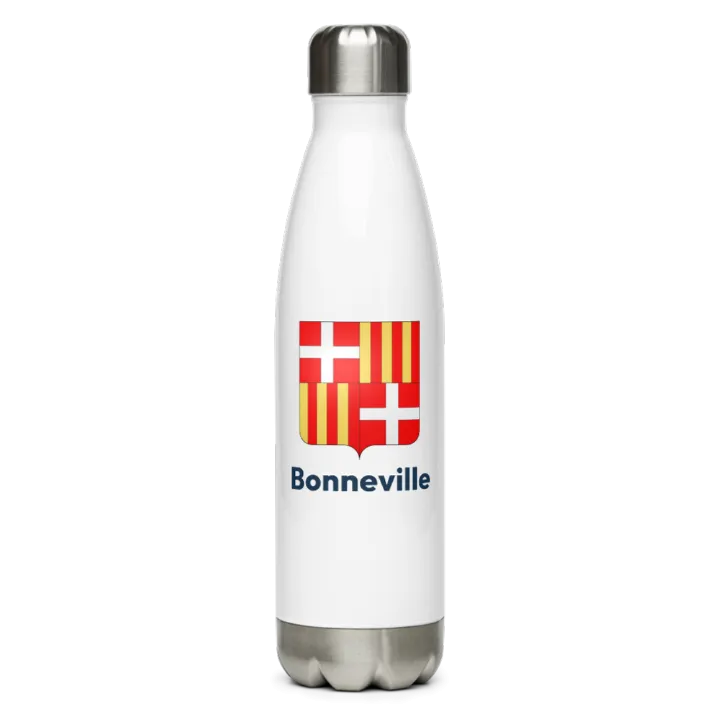 Gourde inox blason de Bonneville