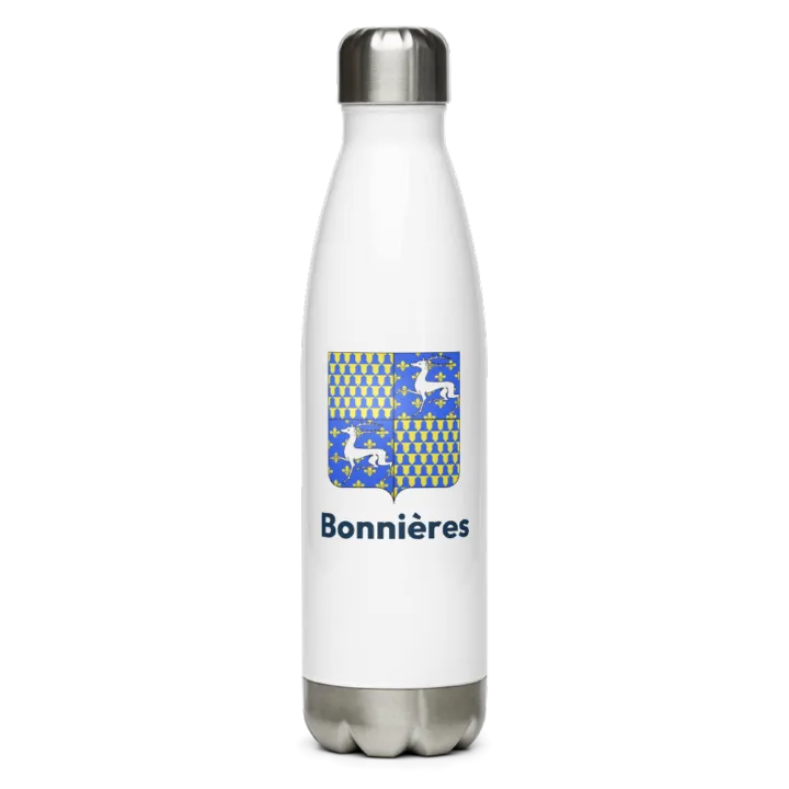 Gourde inox blason de Bonnières