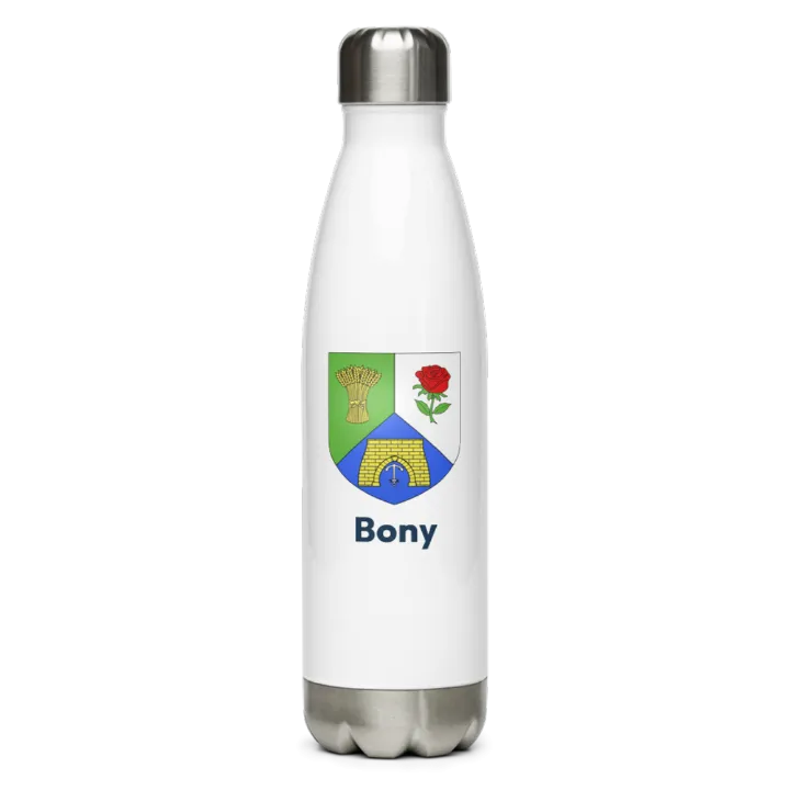 Gourde inox blason de Bony