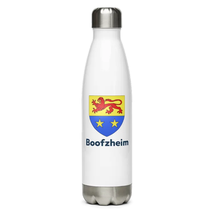 Gourde inox blason de Boofzheim
