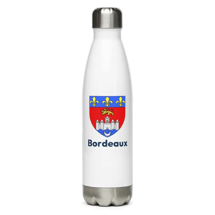 Gourde inox blason de Bordeaux