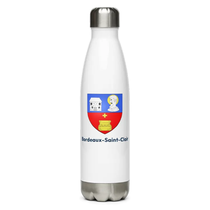 Gourde inox blason de Bordeaux-Saint-Clair