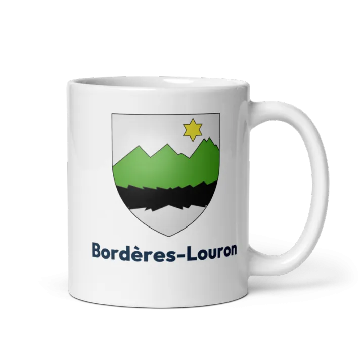 Mug blason de Bordères-Louron