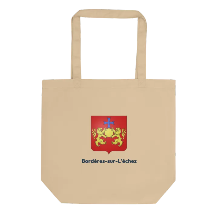 Tote bag coton bio — blason de Bordères-sur-l'Échez