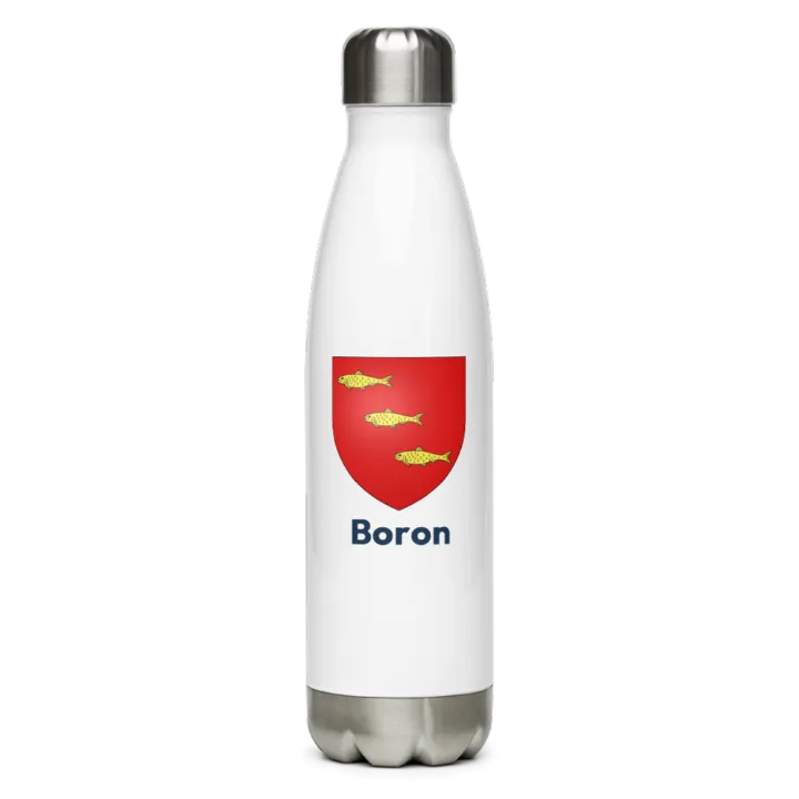 Gourde inox blason de Boron