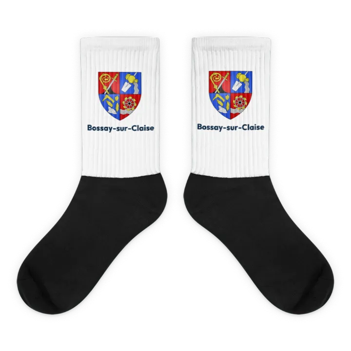 Chaussettes — blason de Bossay-sur-Claise