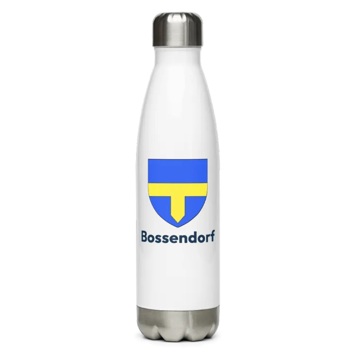 Gourde inox blason de Bossendorf