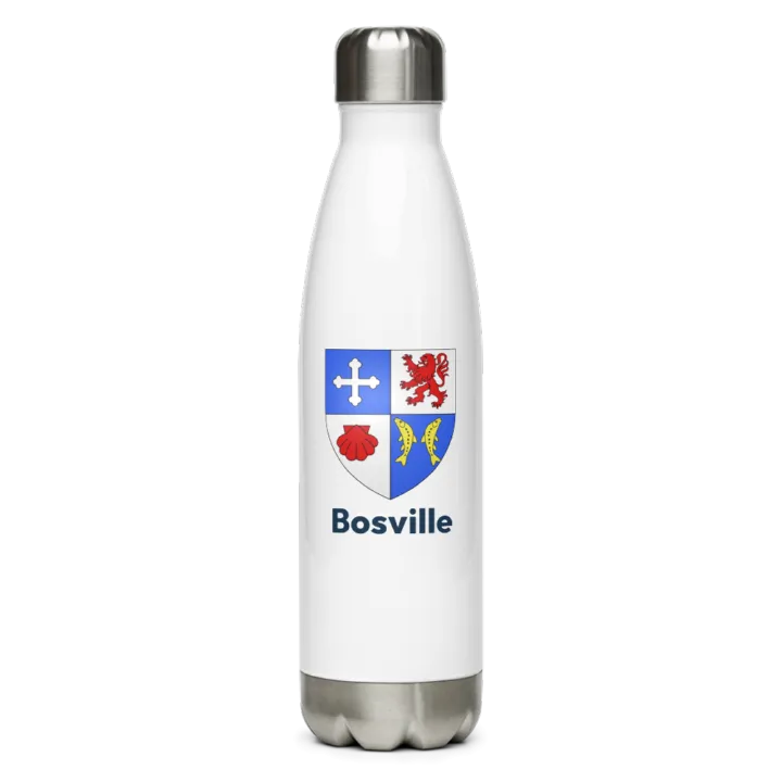 Gourde inox blason de Bosville