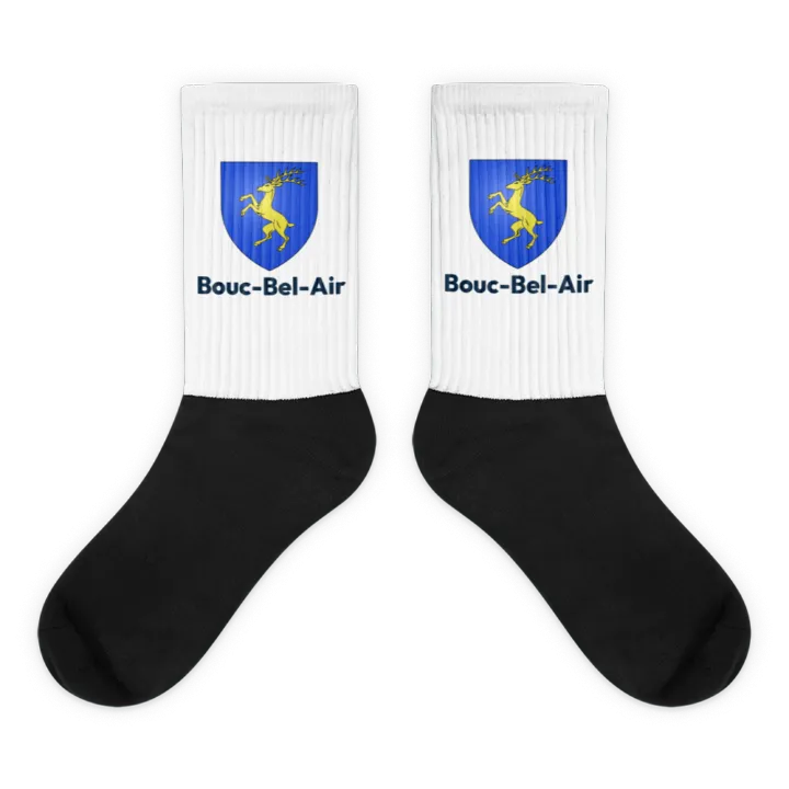 Chaussettes — blason de Bouc-Bel-Air