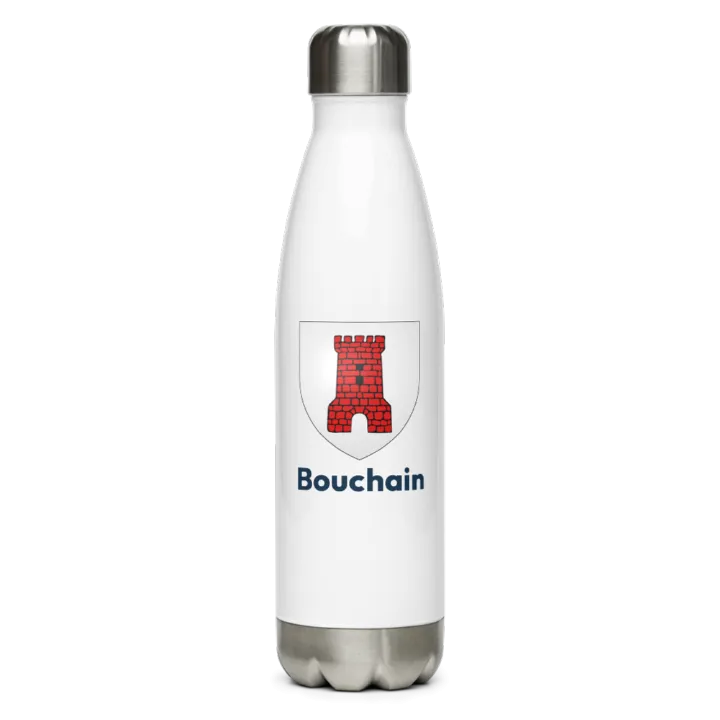 Gourde inox blason de Bouchain