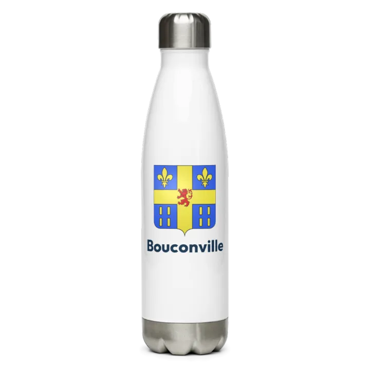 Gourde inox blason de Bouconville