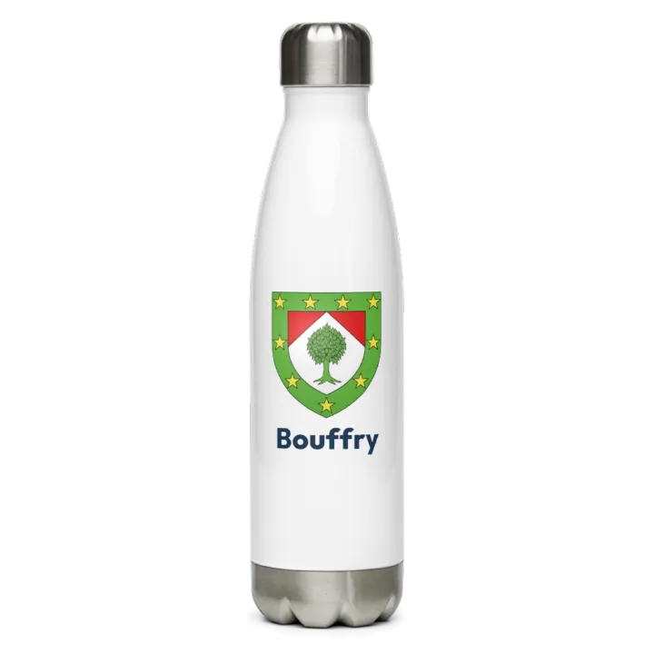 Gourde inox blason de Bouffry