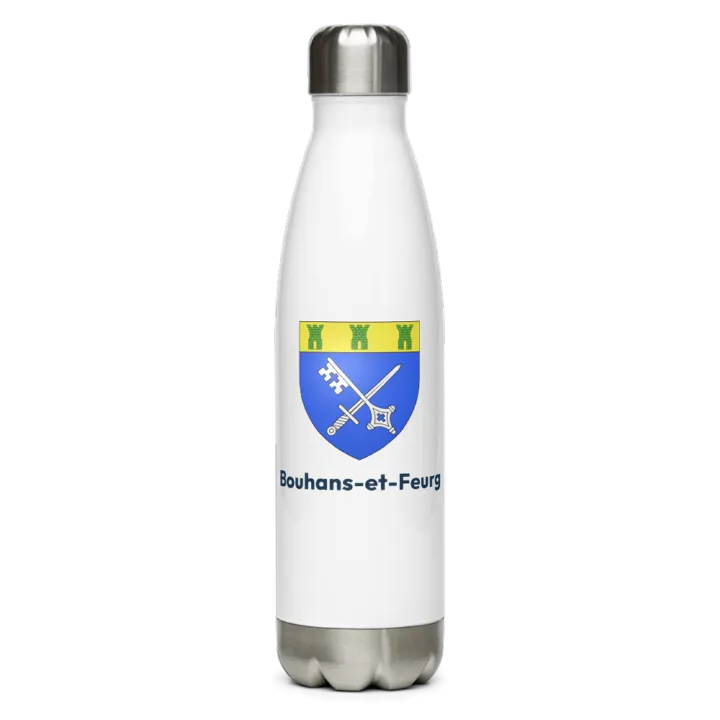 Gourde inox blason de Bouhans-et-Feurg
