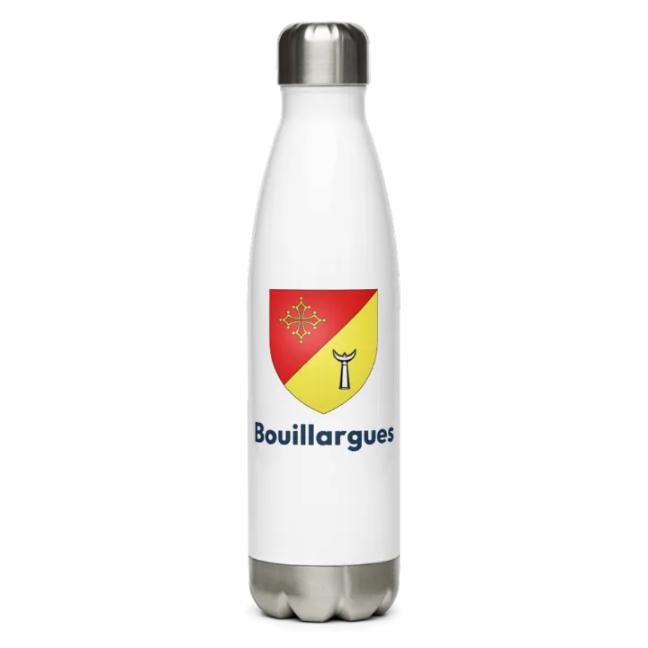 Gourde inox blason de Bouillargues