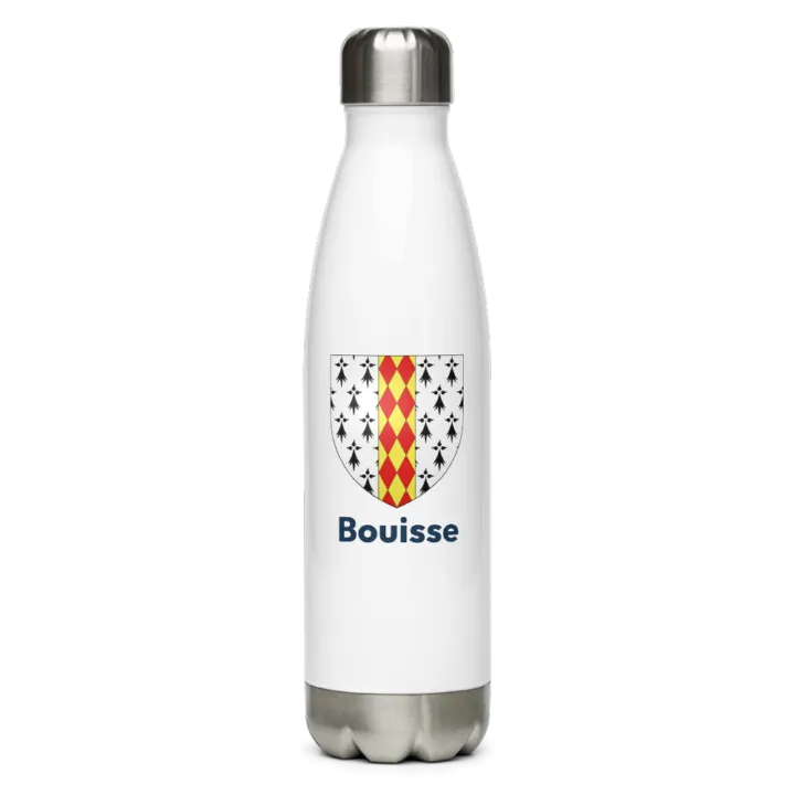 Gourde inox blason de Bouisse