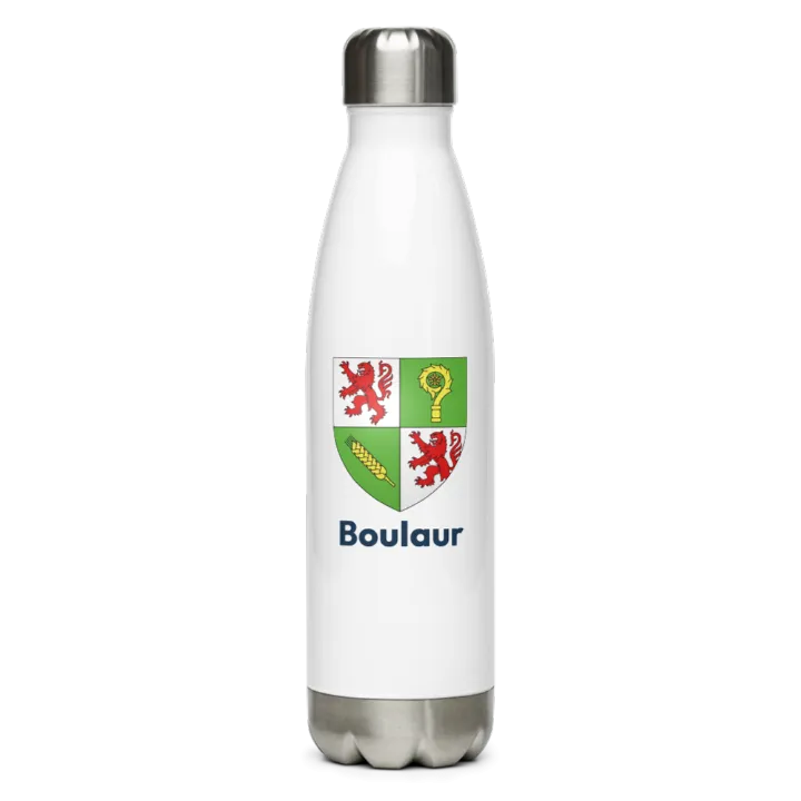 Gourde inox blason de Boulaur