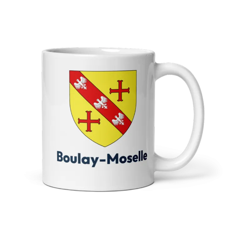 Mug blason de Boulay-Moselle