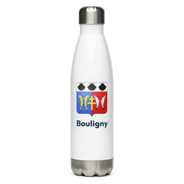 Gourde inox blason de Bouligny