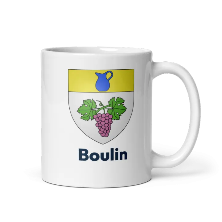 Mug blason de Boulin