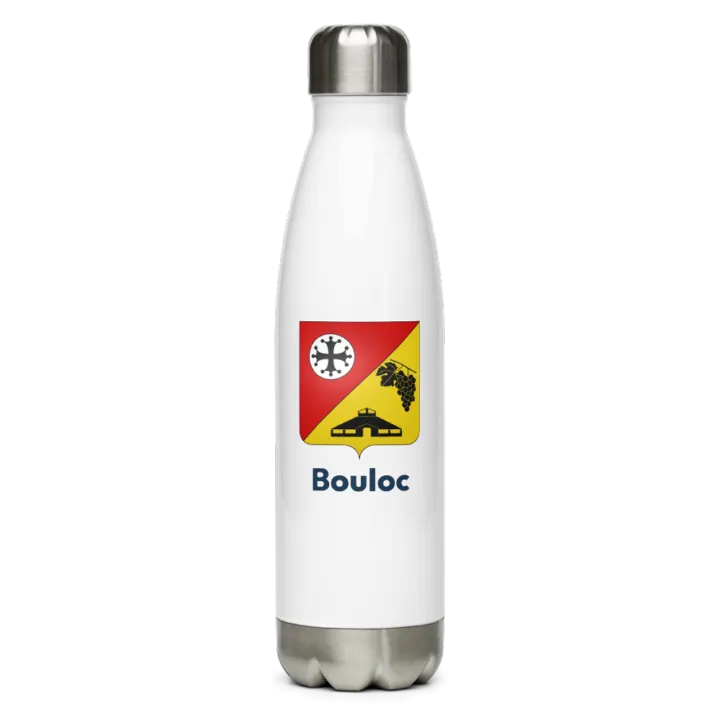 Gourde inox blason de Bouloc