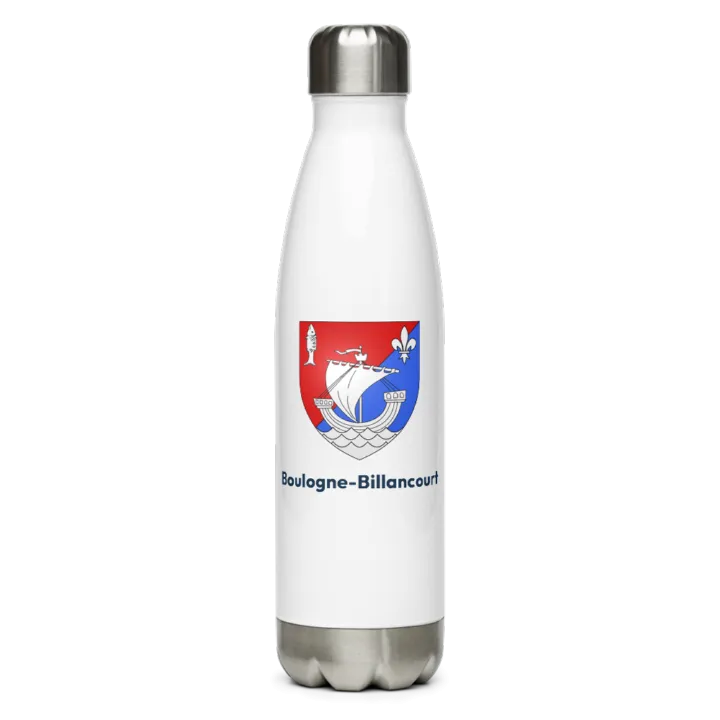 Gourde inox blason de Boulogne-Billancourt