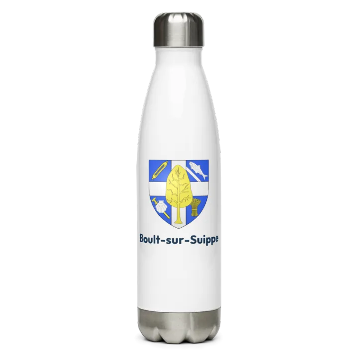Gourde inox blason de Boult-sur-Suippe