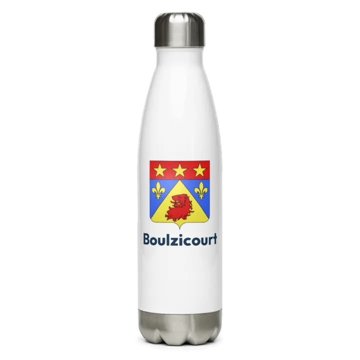 Gourde inox blason de Boulzicourt