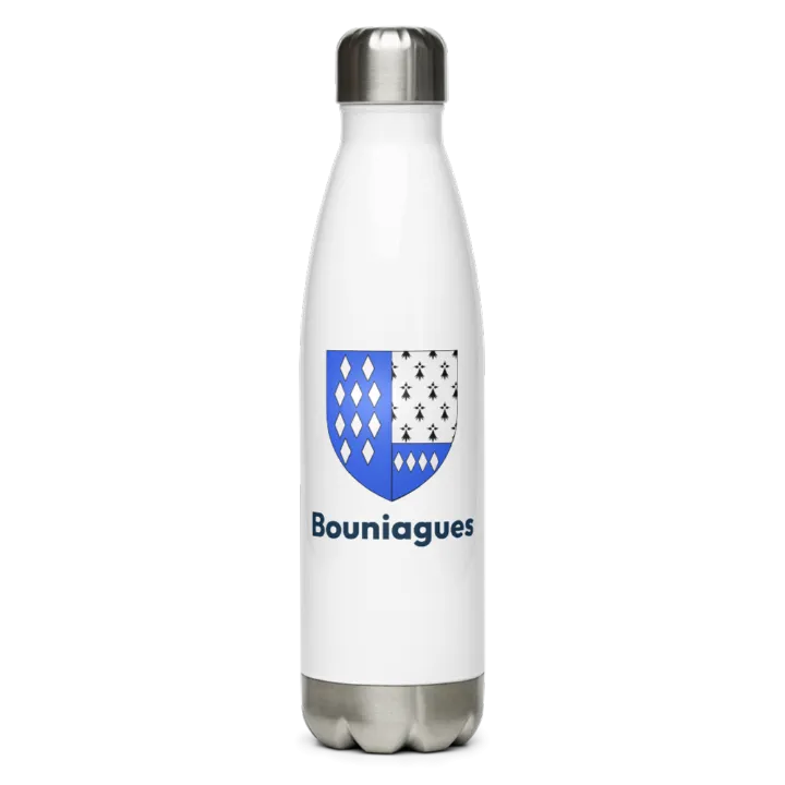 Gourde inox blason de Bouniagues