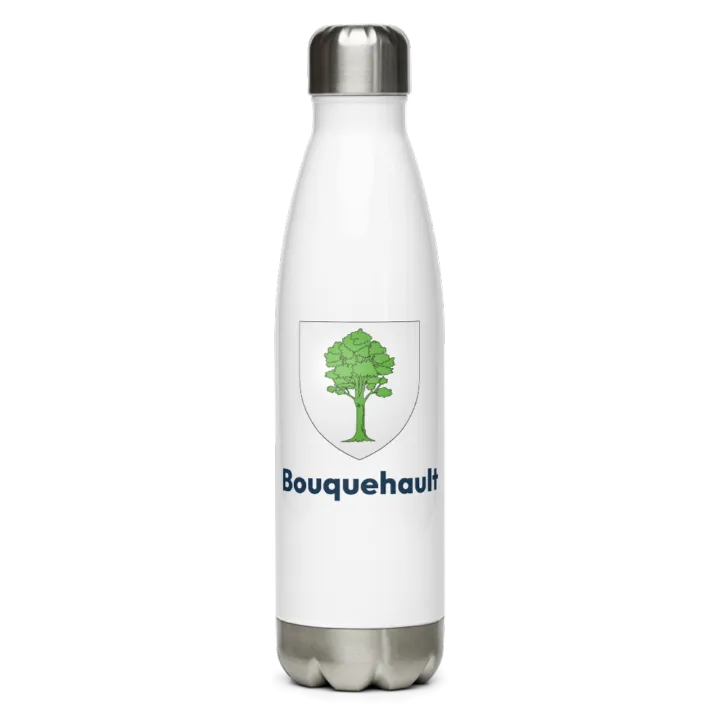 Gourde inox blason de Bouquehault