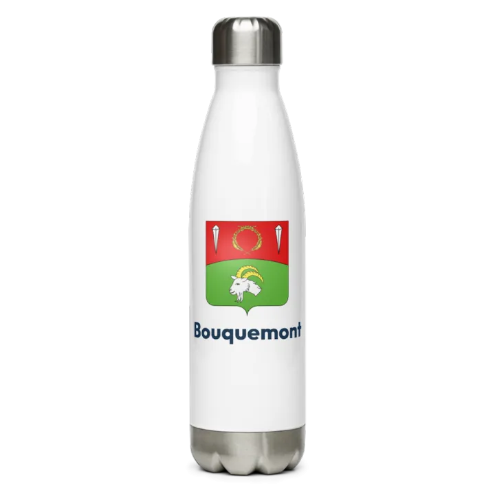 Gourde inox blason de Bouquemont