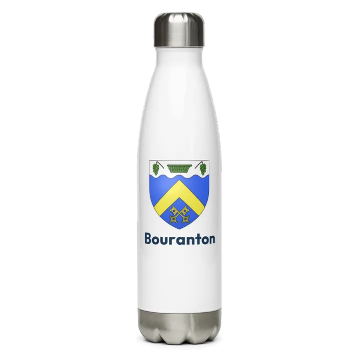 Gourde inox blason de Bouranton