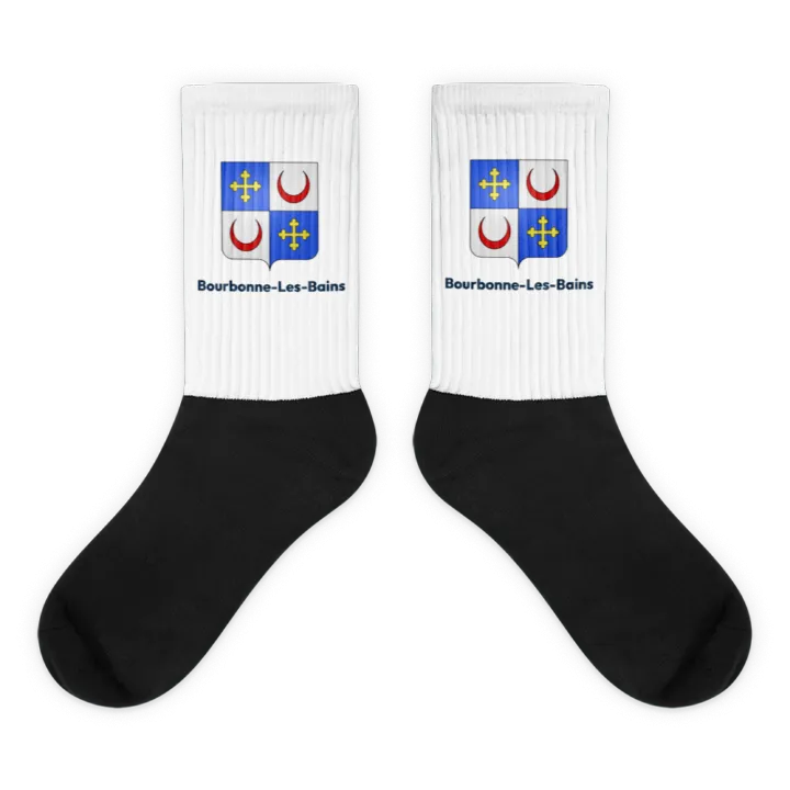 Chaussettes — blason de Bourbonne-les-Bains